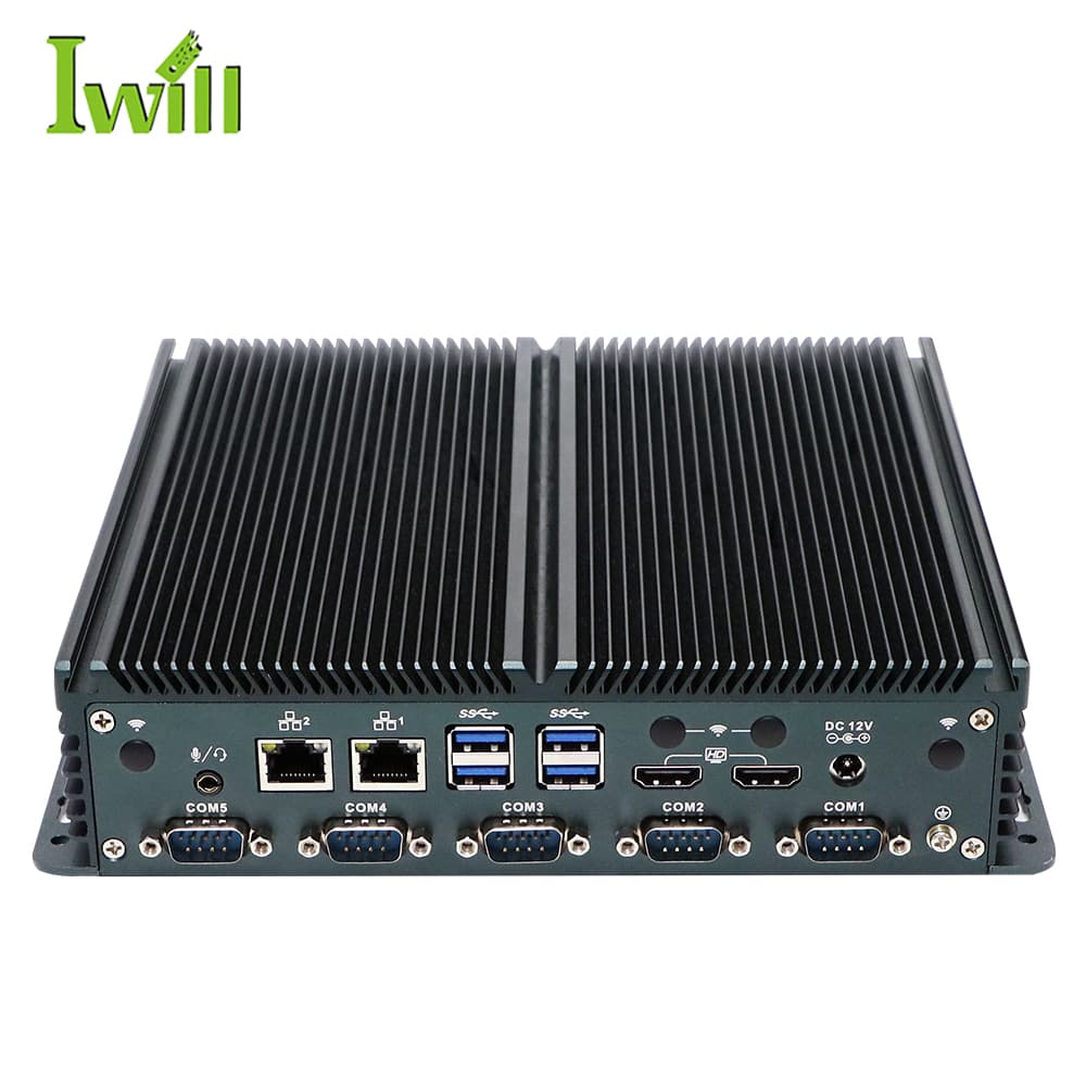 IBOX-1326 - PC industrial com Intel Alder Lake N100, 2x HDMI, 5x COM | IWILL Portugal