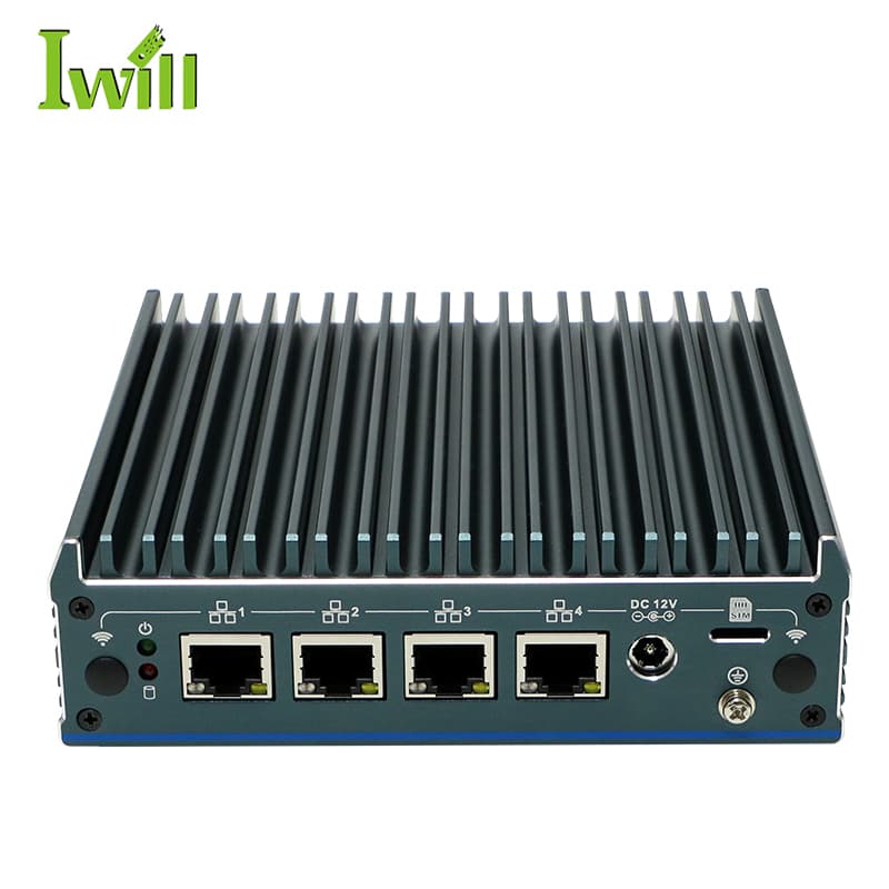 Nano-N1241 - Mini router com Intel Alder Lake N200 e 4x 2.5G LAN, TPM 2.0 | IWILL Portugal